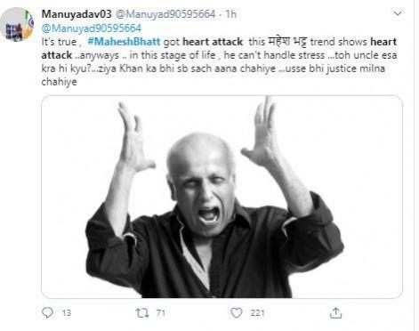 Mahesh Bhatt Heart Attack