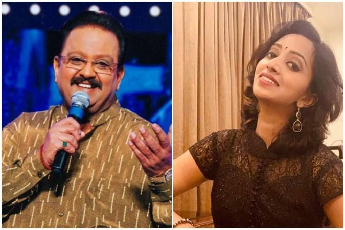 SP Balasubrahmanyam and Malavika Pantula. SP Balasubrahmanyam and Malavika Pantula