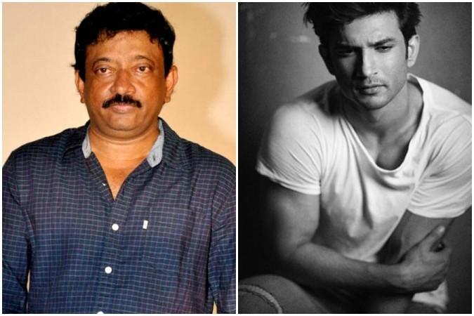Ram Gopal Varma and Sushant Singh Rajput. Ram Gopal Varma and Sushant Singh Rajput