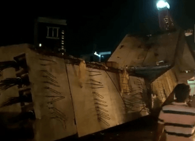 Gurgaon flyover collapse Gurgaon Flyover collapse