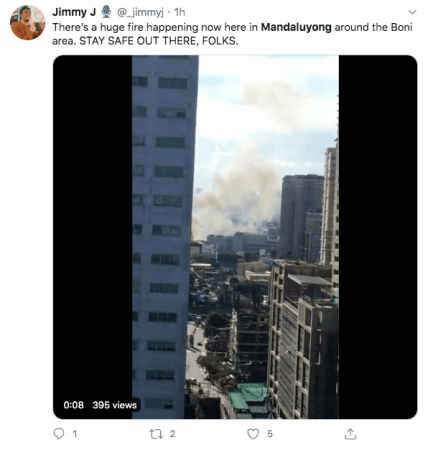 philippines fire
