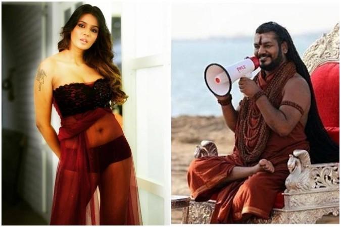 Meera Mitun and Nithyananda