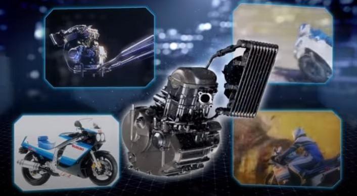 Suzuki pioneered oil-cooling in motorcycle engines Suzuki pioneered oil-cooling in motorcycle engines