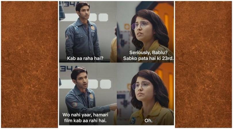 Vikrant Massey and Shweta Tripathi in Cargo Vikrant Massey and Shweta Tripathi in Cargo