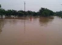 Flash flood in Jammu