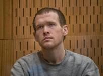 Brenton Tarrant, the gunman who shot and killed worshippers in the Christchurch mosque attacks, is seen during his sentencing at the High Court in Christchurch, New Zealand, August 25, 2020. John Kirk-Anderson/Pool via REUTERS