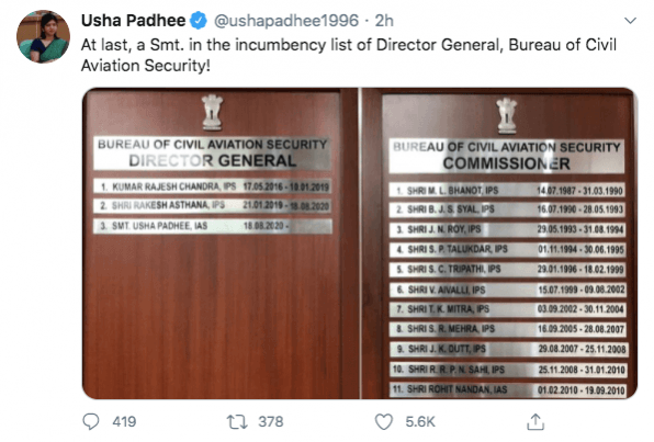Usha Padhee tweet