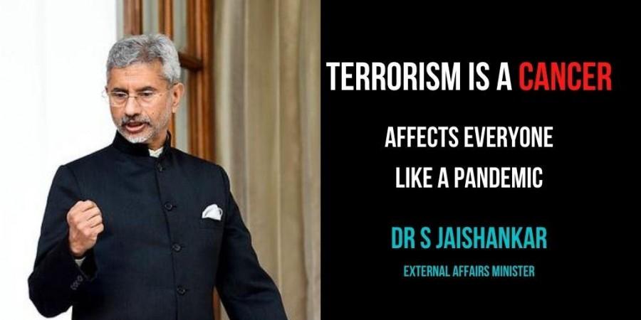 Terrorism is cancer - Jaishankar Jaishankar