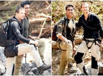 Akshay Kumar with Bear Grylls