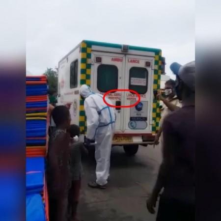 Screengrab from viral video of woman being manhandled Screengrab from viral video of woman being manhandled