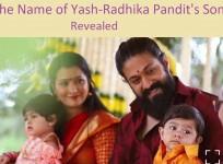 Yash and Radhika Pandit's son's naming ceremony