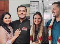 Vidyullekha Raman's Roka ceremony with Sanjeev
