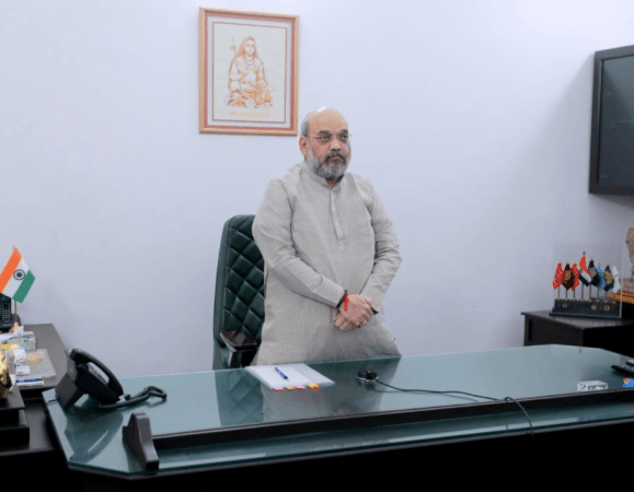 Amit Shah attends Union cabinet meeting after his COVID recovery