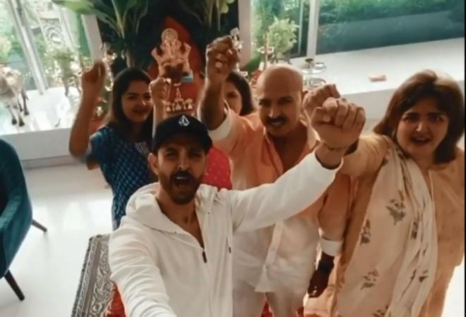 Hrithik Roshan family celebrates Ganesh Chaturthi