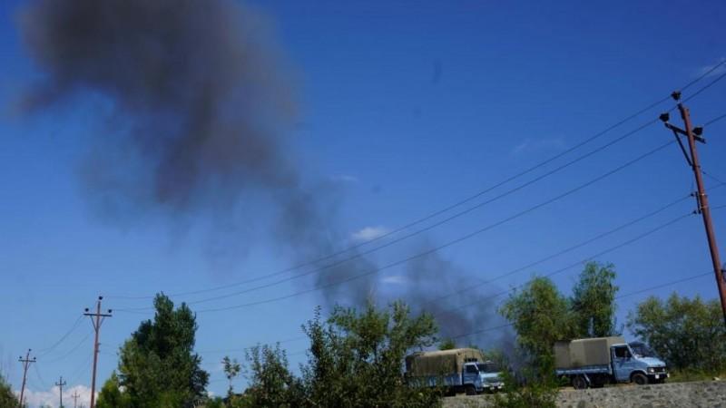 Gurez cross border shelling. Image:@GK/Twitter Gurez