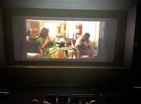Dimple Kapadia's Tenet screening in cinema hall
