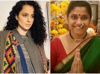 Kangana Ranaut and Renuka Shahane