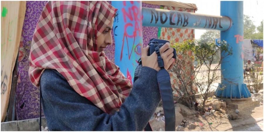 Ghazala Ahmad. Image credits: Mehfil-E-Jamia/Instagram Ghazala Ahmad