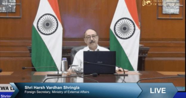 Harsh Vardhan Shringla (Foreign Minister of India) Harsh Vardhan Shringla (Foreign Minister of India)