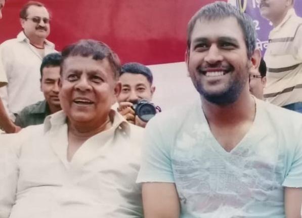 Deval Sahay (left) with Mahendra Singh Dhoni Deval Sahay (left) with Mahendra Singh Dhoni