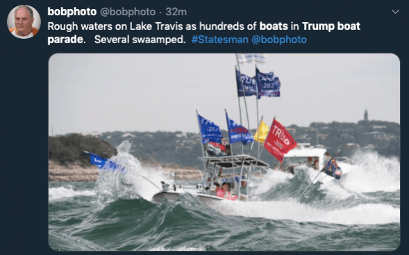 trump boat parade