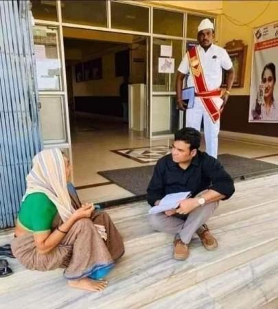Abdul Haseem's picture that went viral on the internet DC