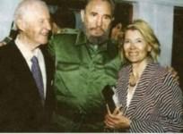 Social media posts falsely claim that its Jill Biden with Fidel Castro in the viral picture