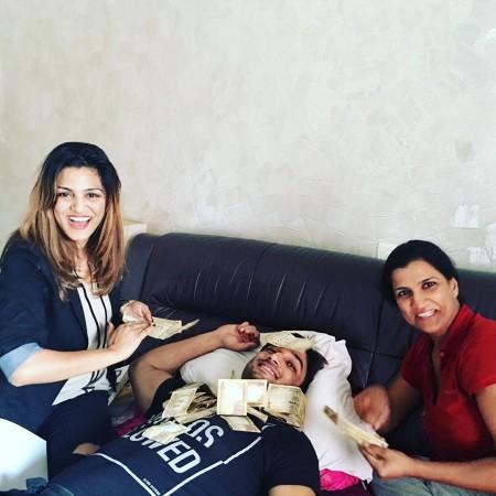 Sushant with his sisters (happier times)