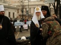Ukraine church leader tests positive