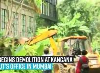 BMC begins demolition at Kangana Ranaut's office in Mumbai