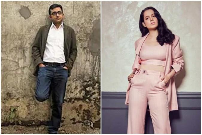 Rahul Pandita and Kangana Ranaut Rahul Pandita and Kangana Ranaut