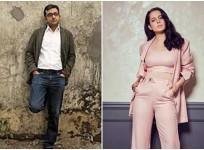 Rahul Pandita and Kangana Ranaut
