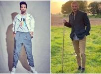 Ayushmann Khurrana and David Beckham