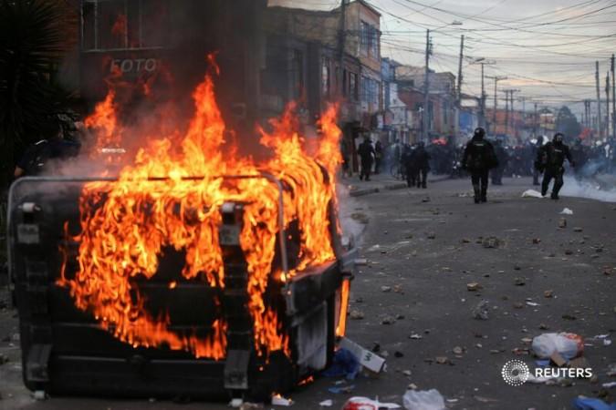 Bogota riots Bogota riots