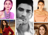 Rakul Preet Singh, Rhea Chakraborty, Sushant Singh Rajput, Sara Ali Khan, Simone Khambatta