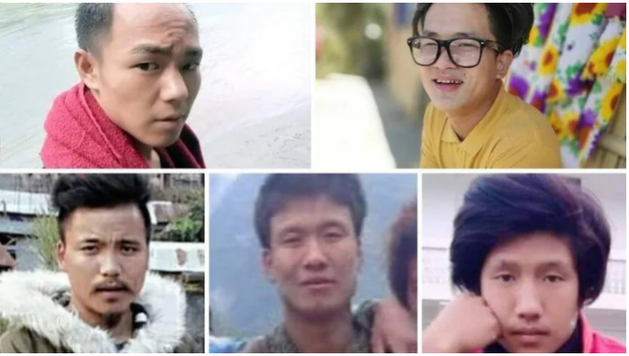 The five youth were handed over to Indian authorities in Damai, near Kibithu in Anjaw district of eastern Arunachal Pradesh. Arunachal Pradesh china