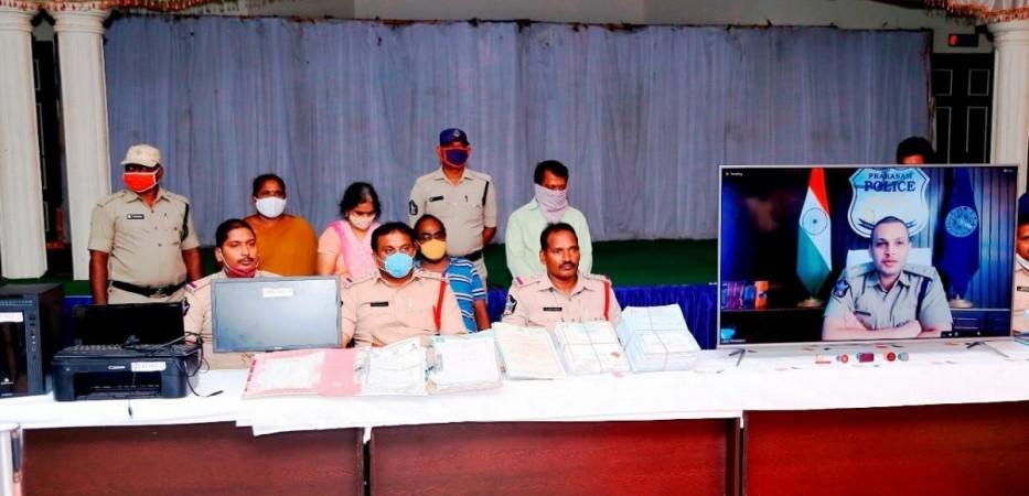 AP police bust fake certificate racket IANS AP police bust fake certificate racket