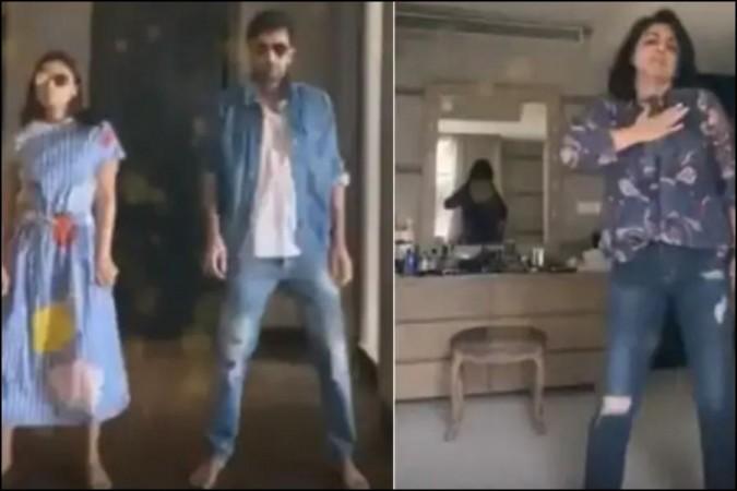 Neetu, Alia and Ranbir