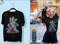 Goddess kali design for T-Shirts
