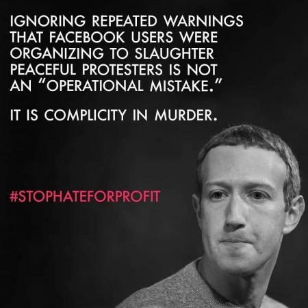 Stop hate for profit initative