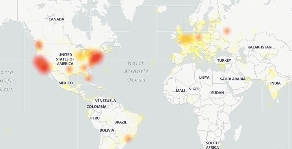 instagram down today