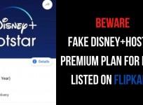 Fake Flipkart listing