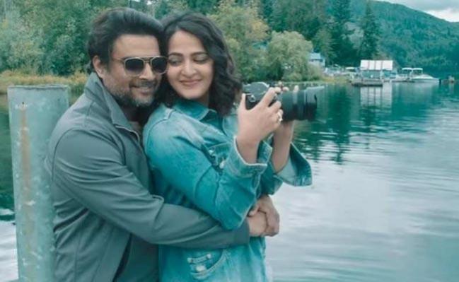 Anushka Shetty and R Madhavan in Nishabdham Anushka Shetty and R Madhavan in Nishabdham