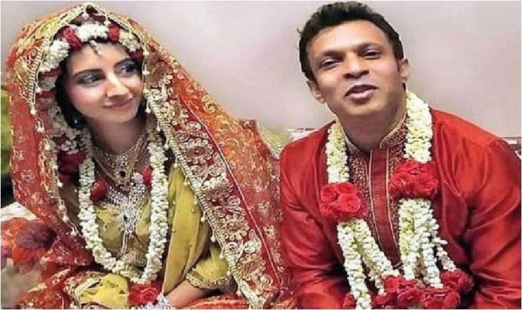 Sanjjanaa Galrani with Aziz Pasha Sanjjanaa Galrani with Aziz Pasha