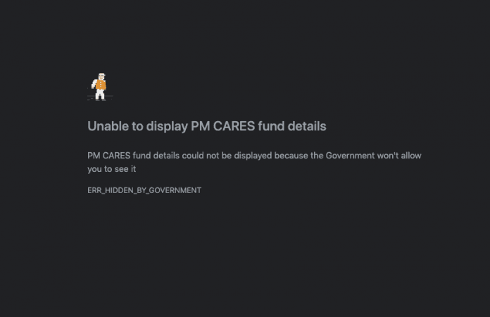 PM Cares Fund game