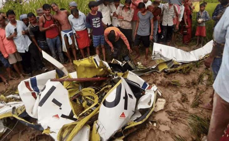 4-seater aircraft crashes in UP