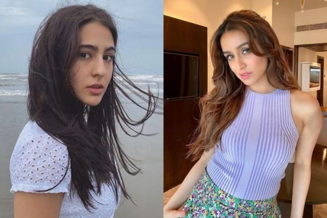 Sara Ali Khan and Shraddha Kapoor. Sara Ali Khan and Shraddha Kapoor