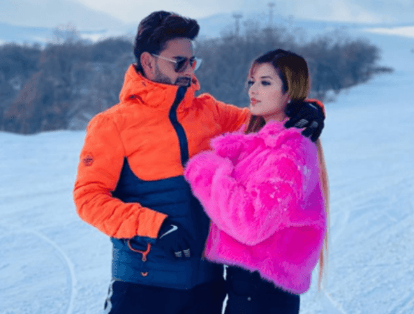 Rishabh Pant and Isha Negi Rishabh Pant and Isha Negi