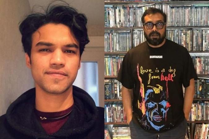 Babil Khan and Anurag Kashyap. Babil Khan and Anurag Kashyap