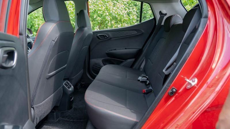 2020 Hyundai Grand i10 NIOS Turbo rear seats 2020 Hyundai Grand i10 NIOS Turbo rear seats